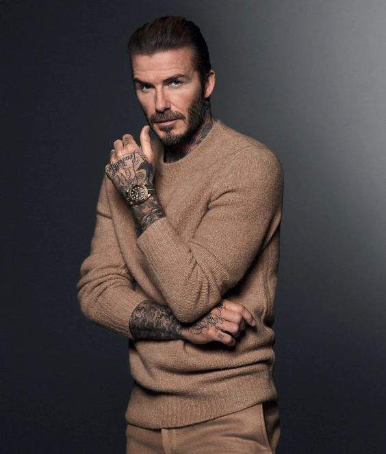 El cambio de David Beckham: Antes y después